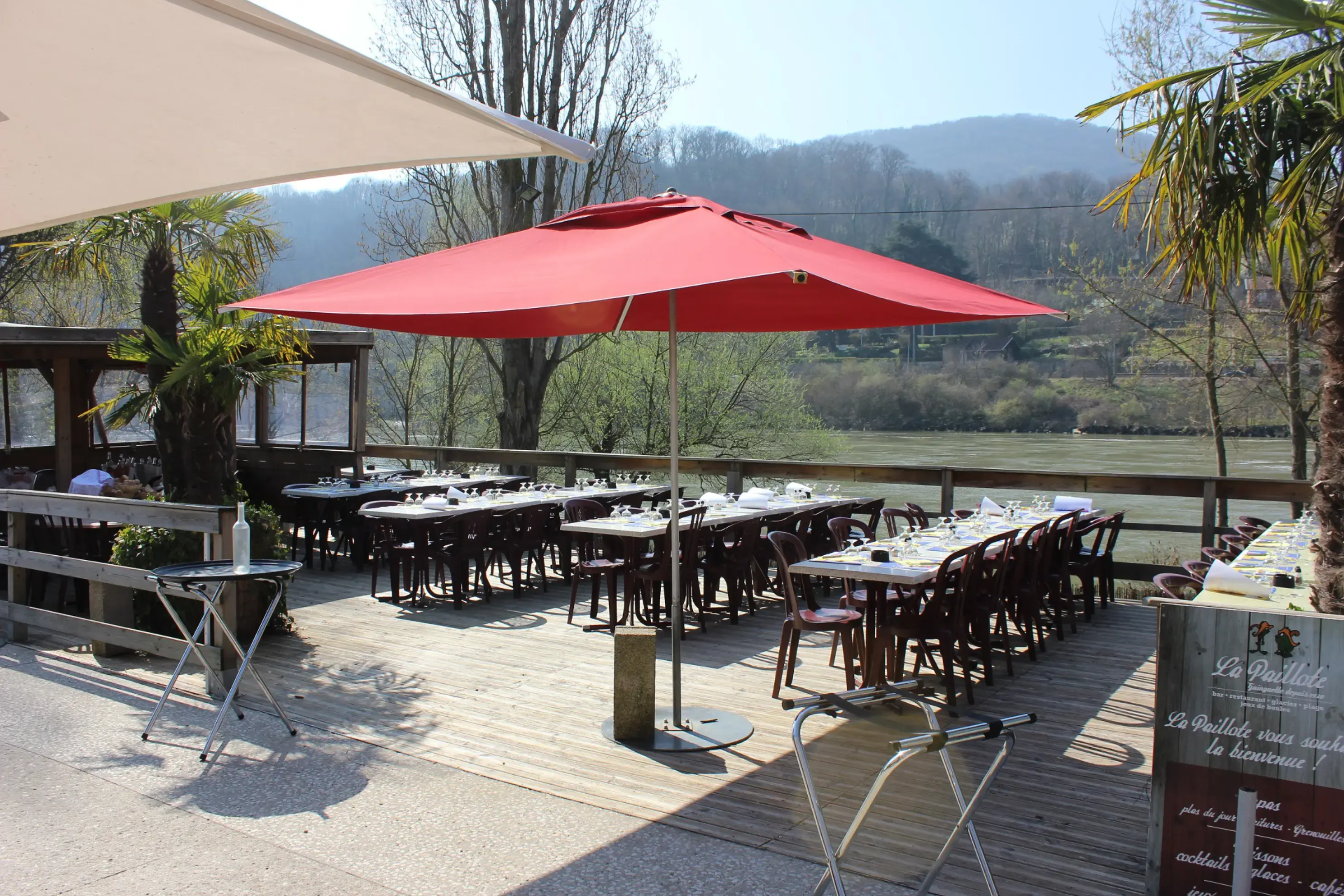 Restaurant La Paillote - Rochetaillée-sur-Saône (Rhône)