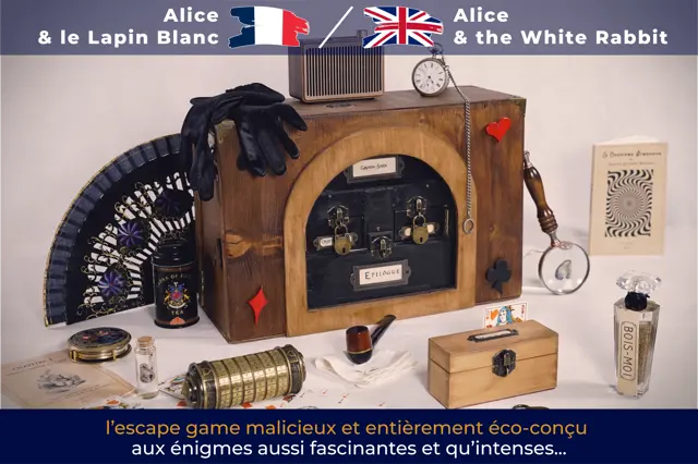Alice et le Lapin Blanc - Team Building Escape Game - Boulogne-Billancourt (92)