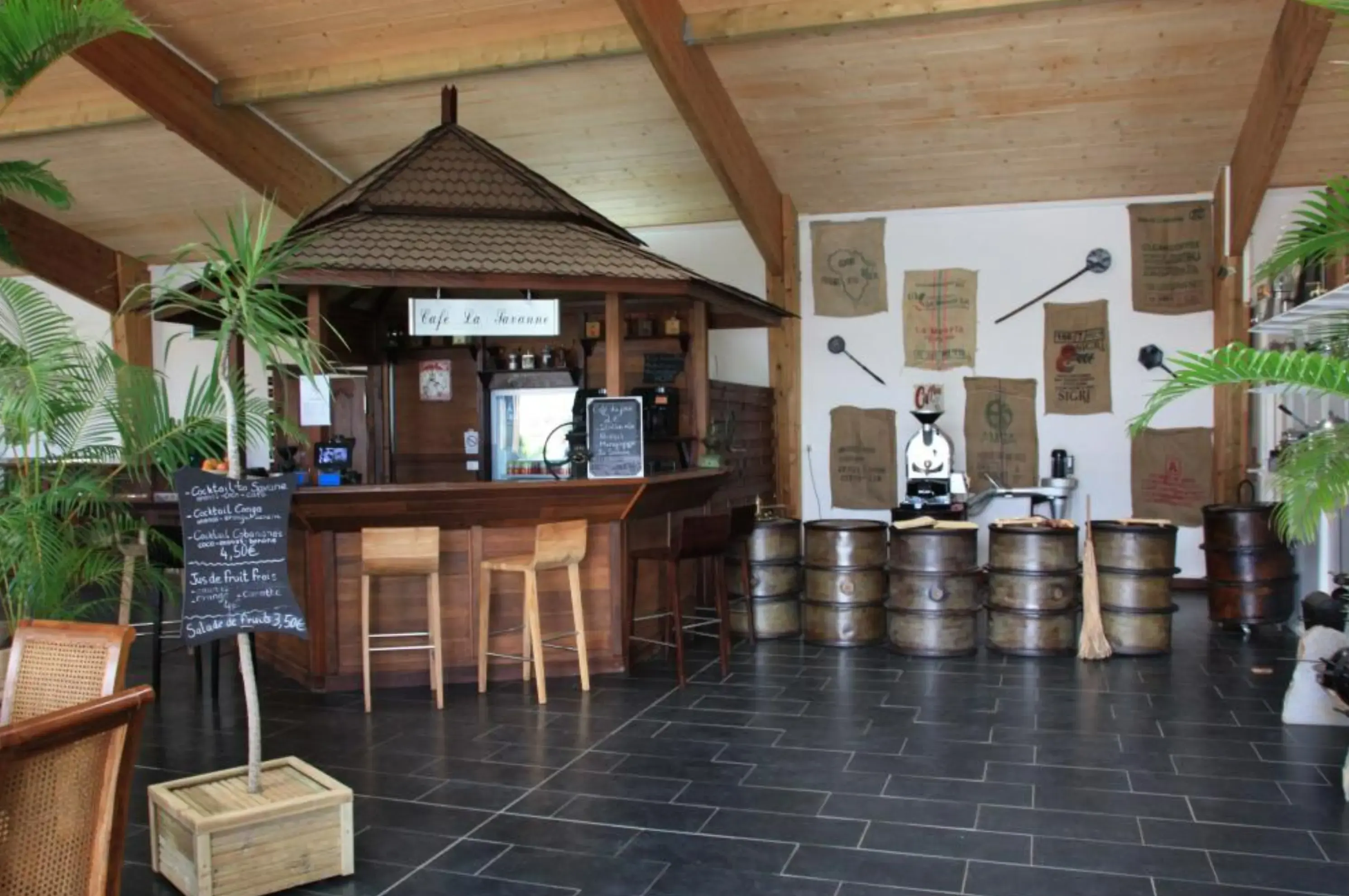 Le Domaine du café Grille - Saint-Pierre (La Réunion)