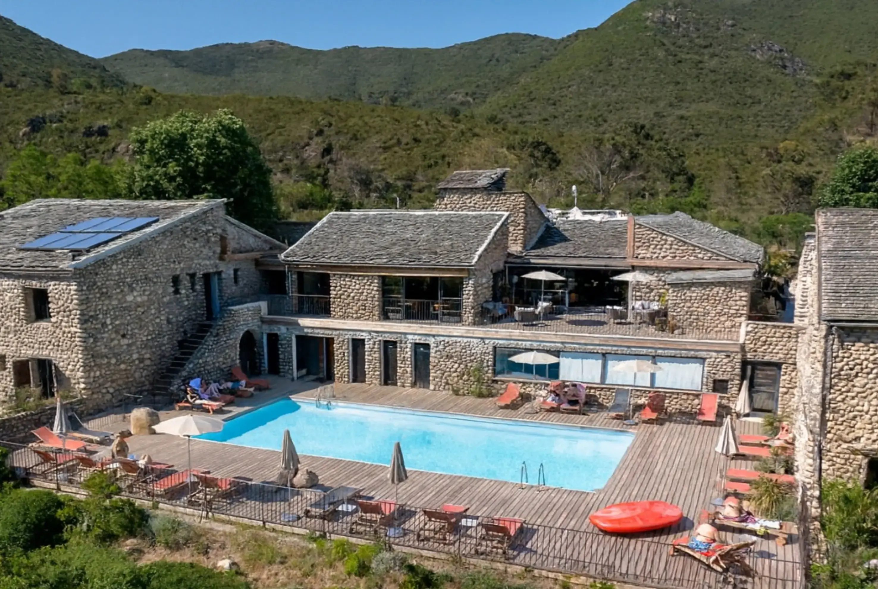 Hôtel restaurant  SPA E Caselle - Venaco (Corse 2A-2B)