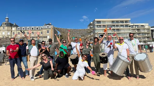 Team Building Samba – Percussions brésiliennes - Dissay-sous-Courcillon (Sarthe)
